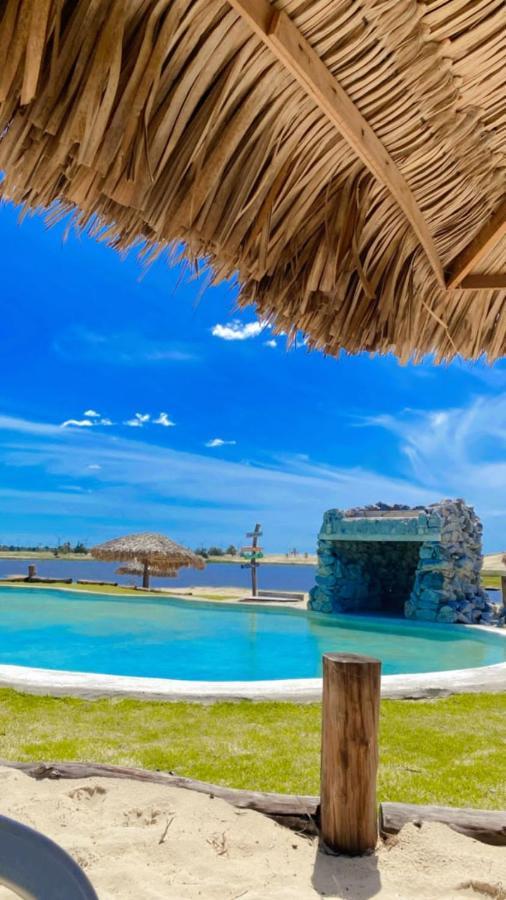Apartamento Com Vista Para O Mar, Piscina , Deck , Playground E Estacionamento . ไตย์บา ภายนอก รูปภาพ